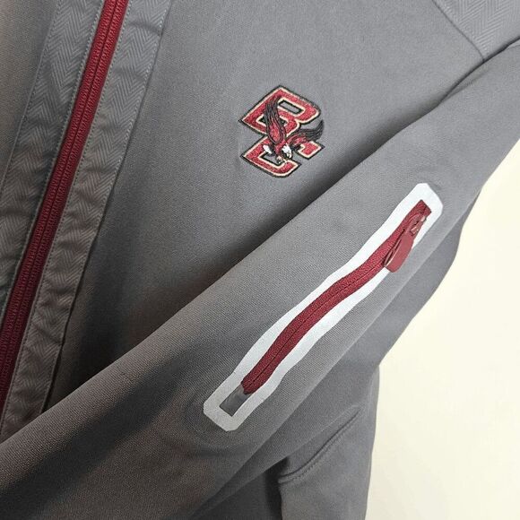 Under Armour Boston College Full Zip Loose All Seasons Gear Jacket with Sleeves - Picture 3 of 6